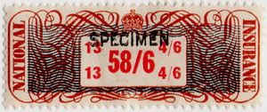 (20) 58/6d Brown, Black & Red (1948)