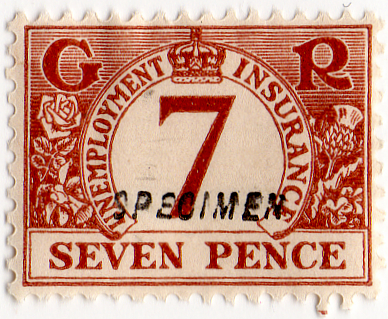 (155) 7d Red-Brown (1926)