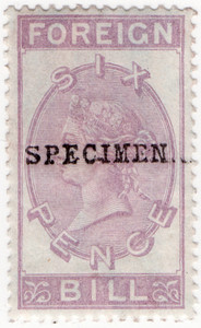 (105) 6d Lilac (1881)