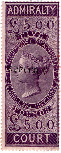 (12) £5 Lilac (1858)