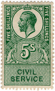 (48) 5/- Green & Green (1921)