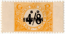 (210) 4/8d Yellow & Black (1935)