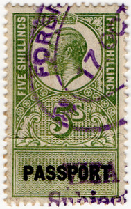 (10b) Olive Green & Black (1921)
