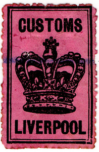 Customs Label - Liverpool