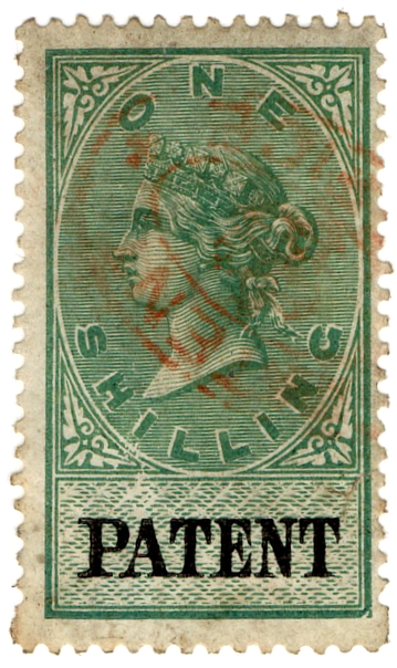 (28) 1/- Green & Black (1879)