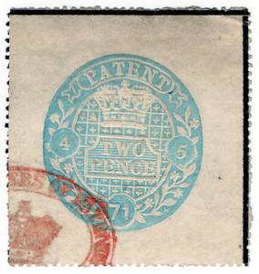 (10) 2d Blue (1870)