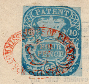 (07) 4d Blue (1863)
