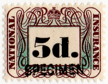 (02) 5d Brown & Black (1948)