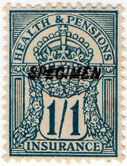 (61) 1/1d Slate Blue (1940)