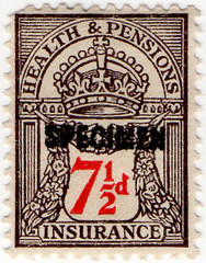 (45) 7½d Brown & Red (1941)