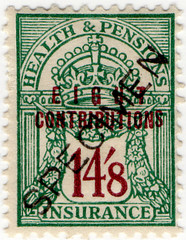 (157) 14/8d Green & Maroon (1945)