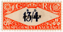 (237) 13/4d Orange & Black  (1939)
