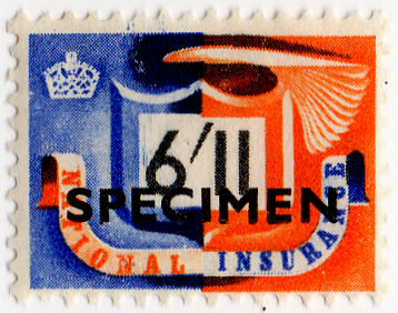 (69) 6/11d Blue & Orange (1952)