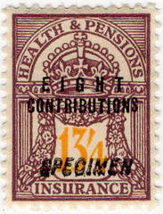 (156) 13/4d Mauve & Yellow (1945)