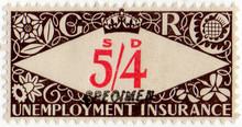 (229) 5/4d Brown & Red (1939)