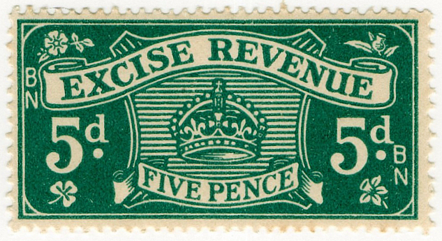 (55) 5d Blue-Green (1934)