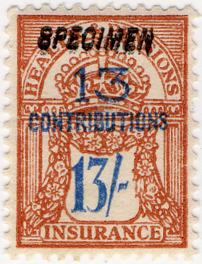 (162) 13/- Brown & Blue (1945)