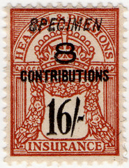 (158) 16/- Brown & Black (1945)