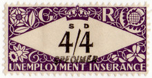 (226) 4/4d Purple & Black (1939)