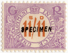 (203) 11/11d Mauve & Bistre (1931)