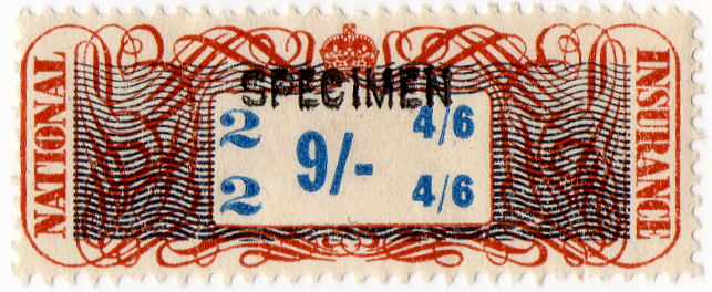 (03) 9/- Brown & Blue (1948)