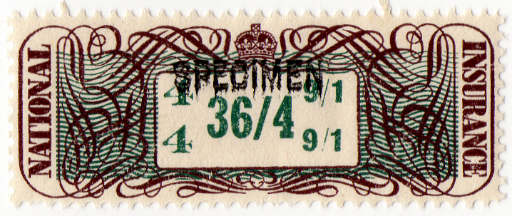 (15) 36/4d Brown & Green (1948)