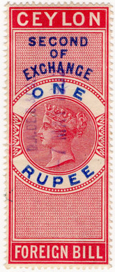 (28) 1R Red & Blue (1894)