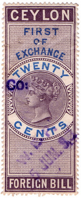 (20) 20c Purple & Blue (1874)