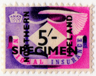 (56) 5/- Violet & Purple (1951)