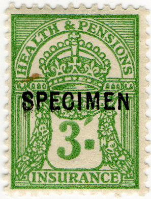 (90) 3/- Green (1946)