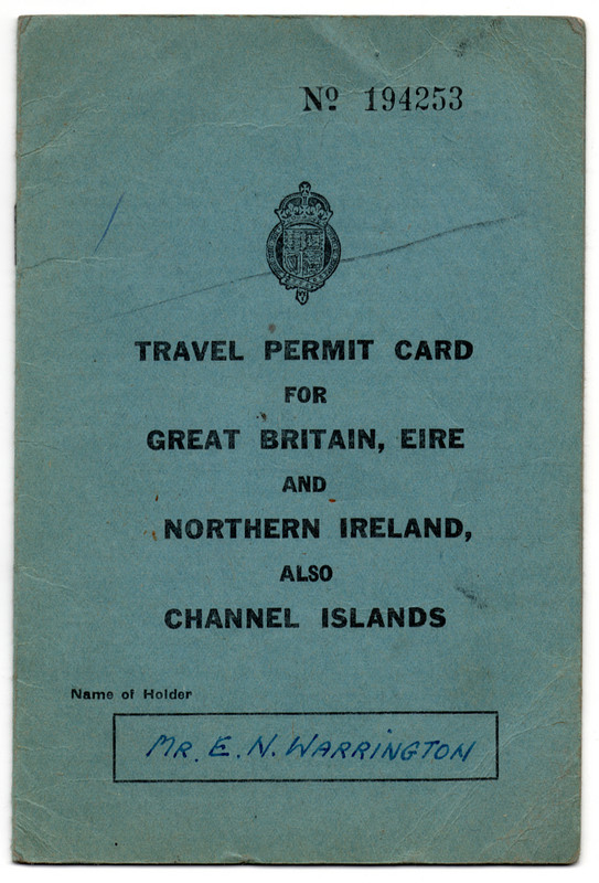 Travel Permit Card