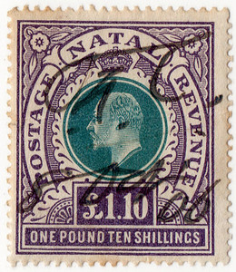 (103) £1 10/- Violet & Green (1902)