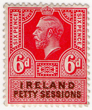 (18) 6d Red & Olive (1912)