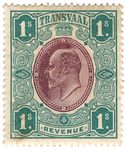 (93) 1/- Green & Purple (1902)