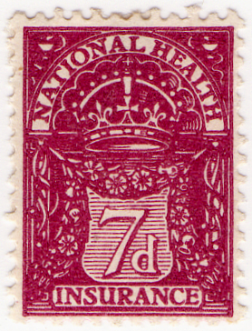 (14a) 7d Intense Mauve (1912)