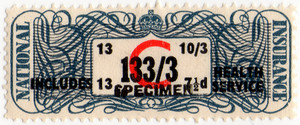 (51) 133/3d Blue & Black (1963)
