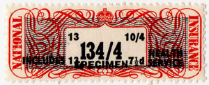 (52) 134/4d Orange & Black (1963)