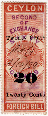 (57) 20c Overprint (1888)