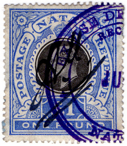 (102) £1 Blue & Blue (1902)