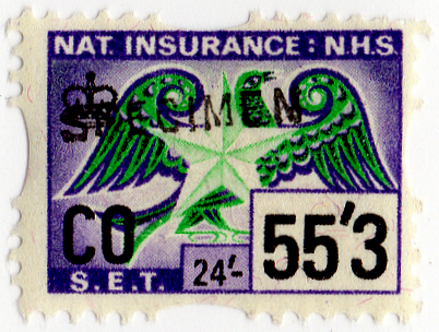 (449) 55/3d Green & Purple (1969)