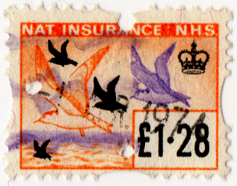 (648) £1.28 Orange & Mauve (1973)