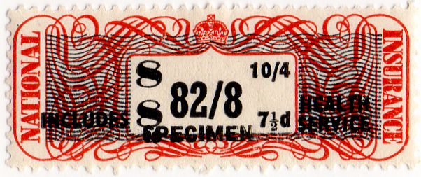 (43) 82/8d Orange & Black (1963)