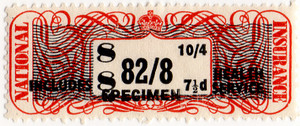 (43) 82/8d Orange & Black (1963)