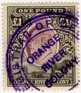 (108) £1 Black & Violet (1903)