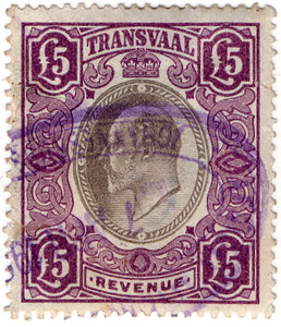(99) £5 Violet & Grey (1902)