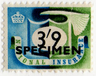 (44) 3/9d Blue & Green (1951)