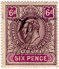 (160) 6d Lilac & Violet (1905)