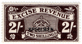 (12) 2/- Deep Olive-Brown (1916)