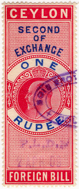 (71) 1R Red & Blue (1904)