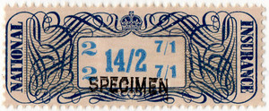 (06a) 14/2d Blue & Grey (1948)